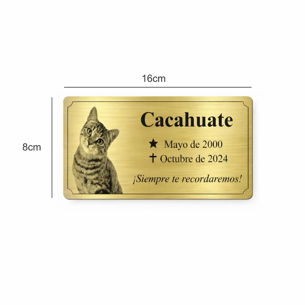 Placa-funeraria-mascota-16x8cm-foto-oro-cotas.webp