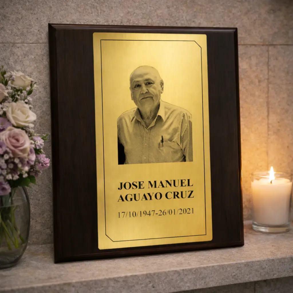 Placa-Funeraria-con-Foto-Plata- 30x15cm- 40x20cm..webp