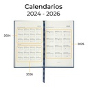 Agenda 2025 Diaria Terra Con Bolígrafo Personalizada Logo