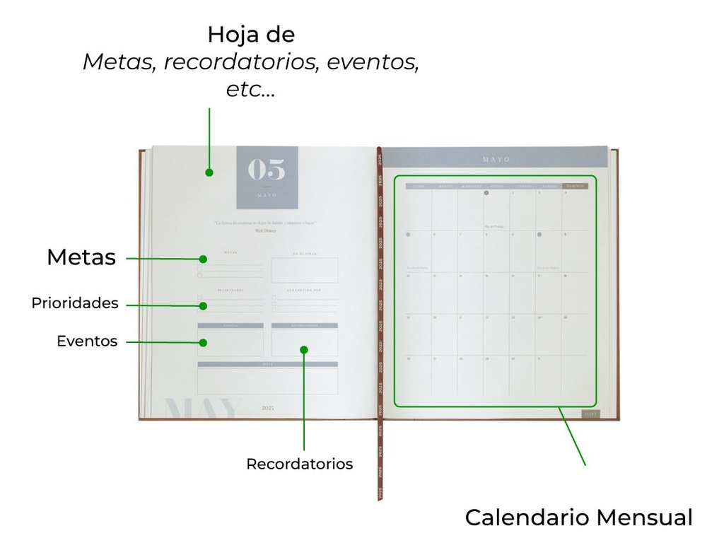 Agenda Ejecutiva Clásica 2025