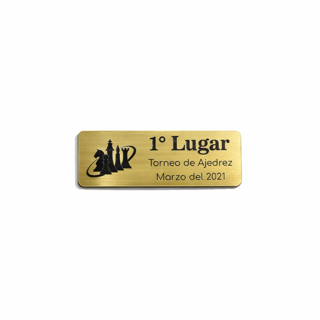 Placa para Trofeo 24cm2
