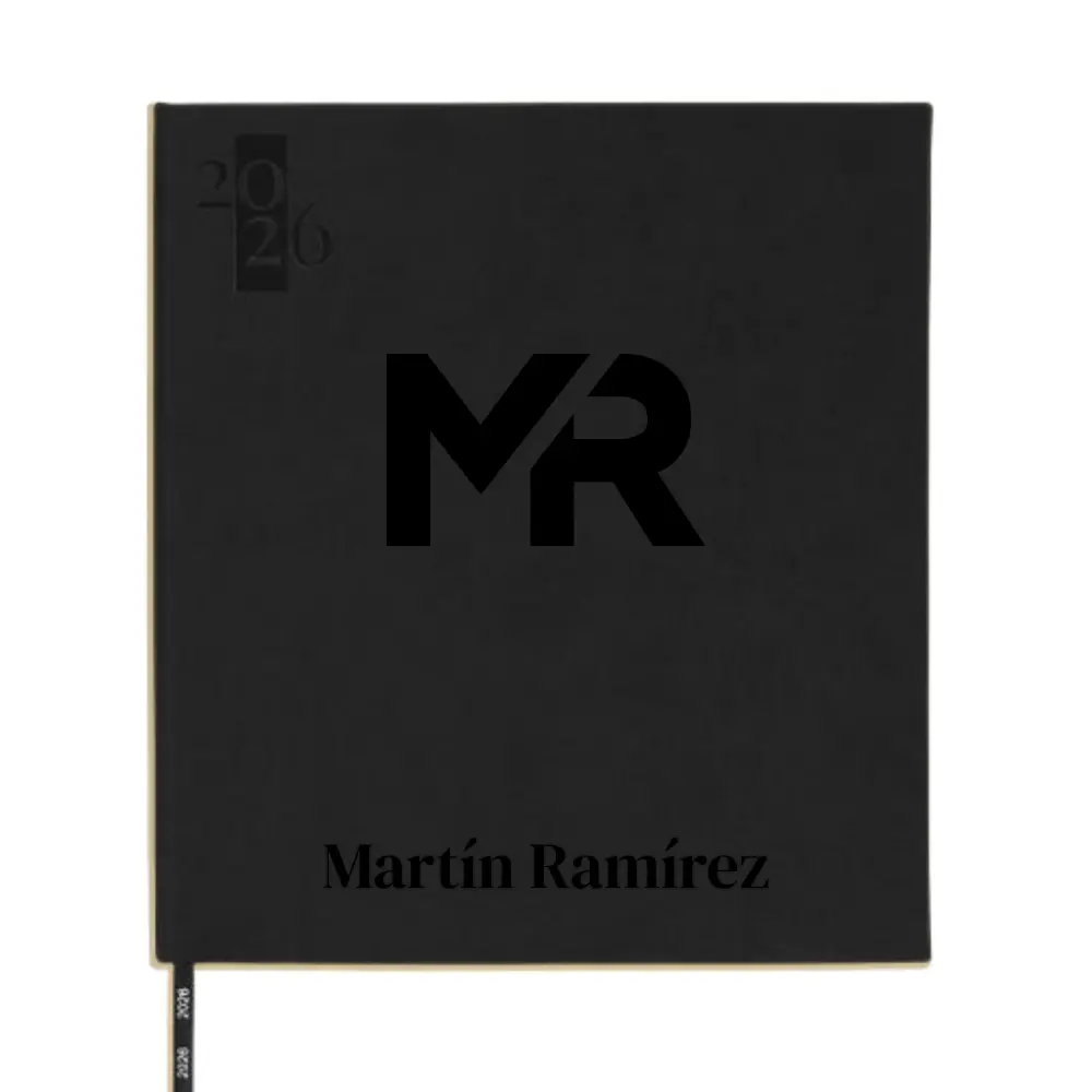 Agenda Ejecutiva Clásica 2026 Laser