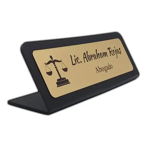 Personificador de Escritorio en Acrílico