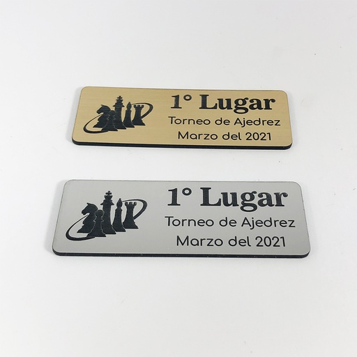 Placa para Trofeo 24cm2