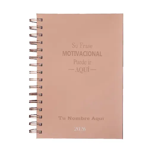 Kit 10 Agenda Diaria Lette 2026 Laser