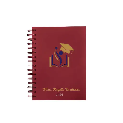 Kit 10 Agenda Diaria Lette 2026 a Color UV