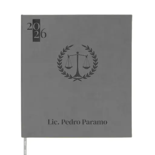 Kit 10 Agenda Ejecutiva Clásica 2026 Laser